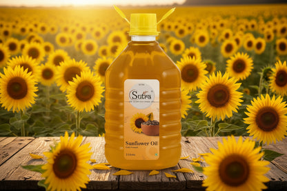Wood Pressed Sunflower Oil from Sutrakart
