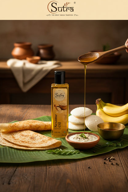 il Oil Cold Pressed in Wooden Chekku – Sutrakart