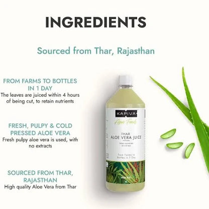Health & wellness morning routine with Aloe Vera Juice