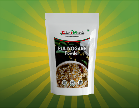 Dhee Masala Puliyogare Powder – 100g | Sutrakart