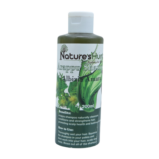 Nature's Hunt – Arappu Shampoo (Natural) 200ml by Sutrakart