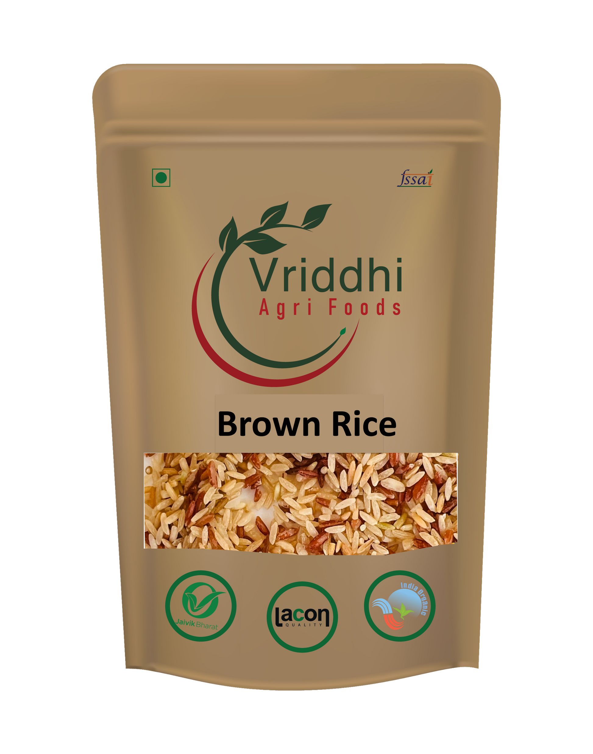 Vriddhi Organic Brown Rice – 1kg | Healthy & Unpolished Whole Grain Vridhi